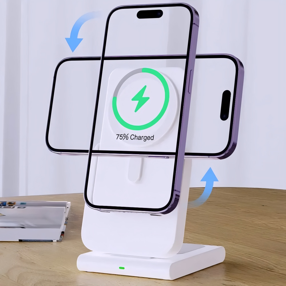 Charge Your iPhone 2× Faster — Qi2 MagSafe Pro